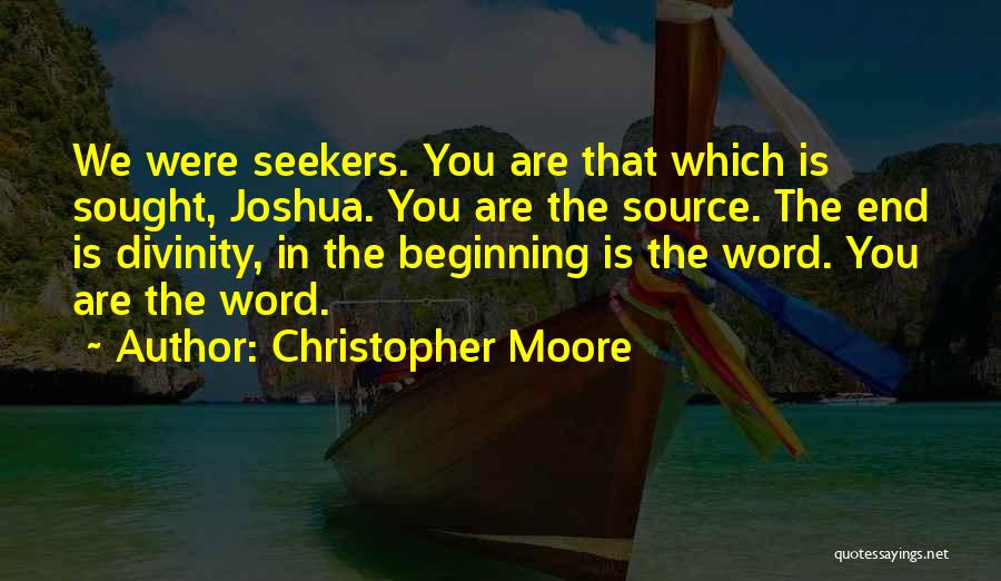 Jesus' Divinity Quotes By Christopher Moore