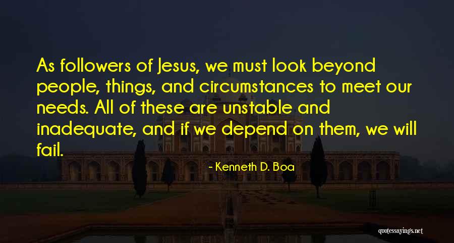 Jesus Followers Quotes By Kenneth D. Boa