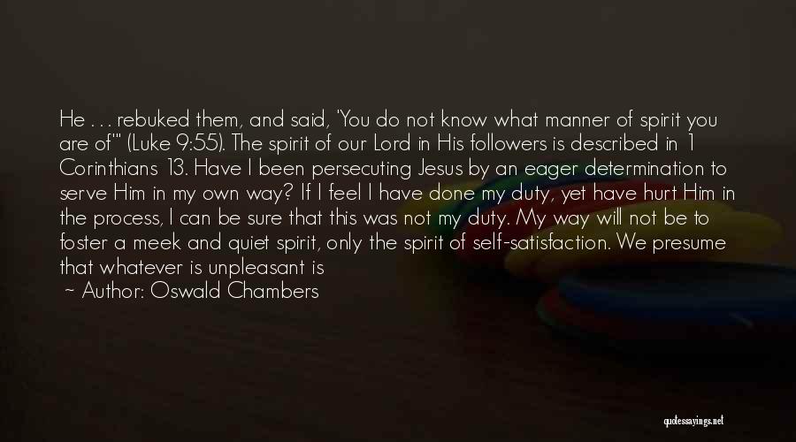 Jesus Followers Quotes By Oswald Chambers