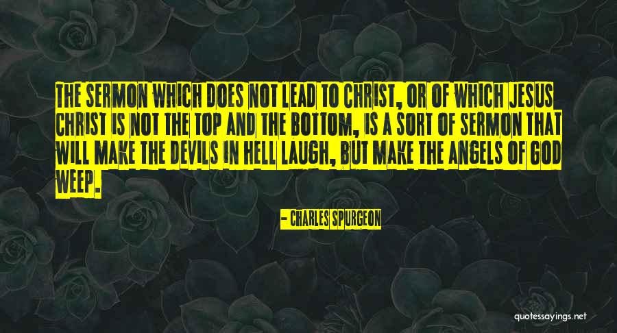Jesus Hell Quotes By Charles Spurgeon Jesus Hell Quotes By Charles Spurgeon