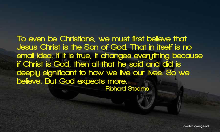 Jesus Idea Quotes By Richard Stearns Jesus Idea Quotes By Richard Stearns