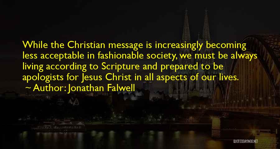 Jesus In Our Lives Quotes By Jonathan Falwell