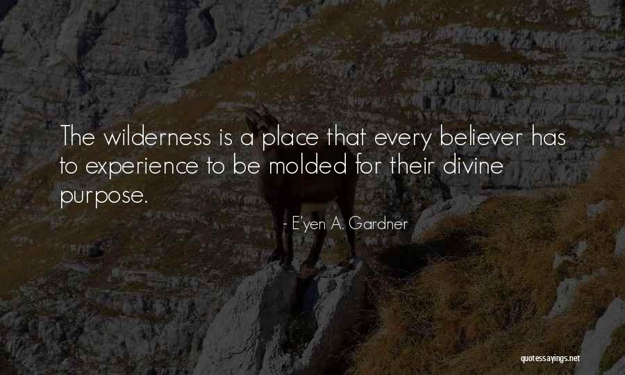 Jesus In The Wilderness Quotes By E'yen A. Gardner Jesus In The Wilderness Quotes By E'yen A. Gardner