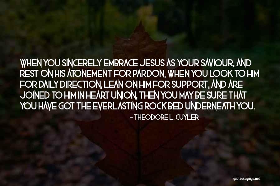 Jesus In Your Heart Quotes By Theodore L. Cuyler Jesus In Your Heart Quotes By Theodore L. Cuyler