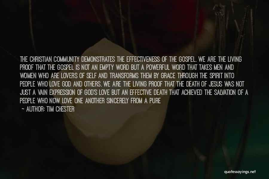 Jesus Is Powerful Quotes By Tim Chester