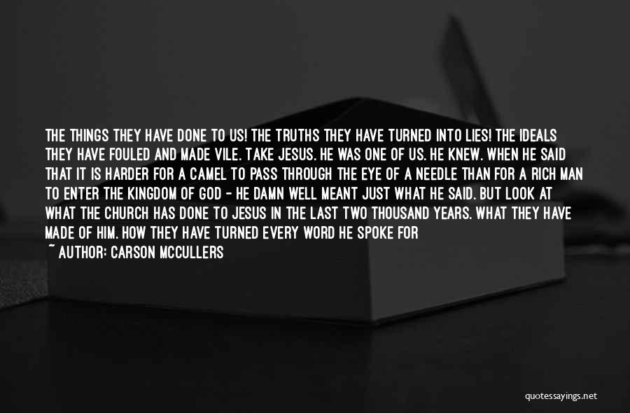 Jesus Knows Me Quotes By Carson McCullers