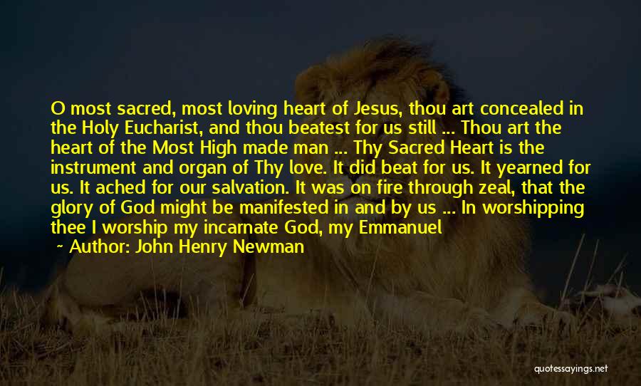 Jesus Loving Us Quotes By John Henry Newman