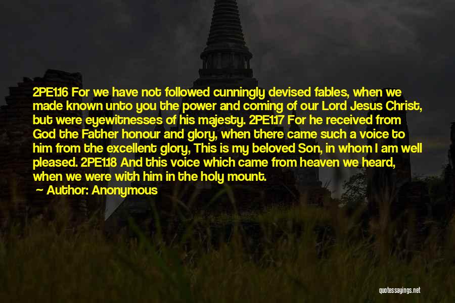 Jesus My Lord Quotes By Anonymous