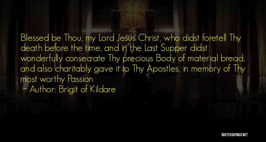 Jesus My Lord Quotes By Brigit Of Kildare