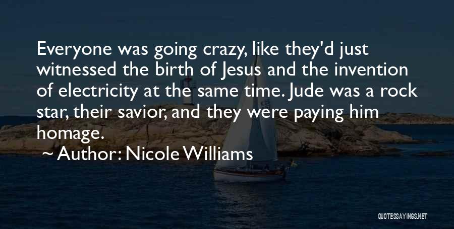 Jesus My Rock Quotes By Nicole Williams