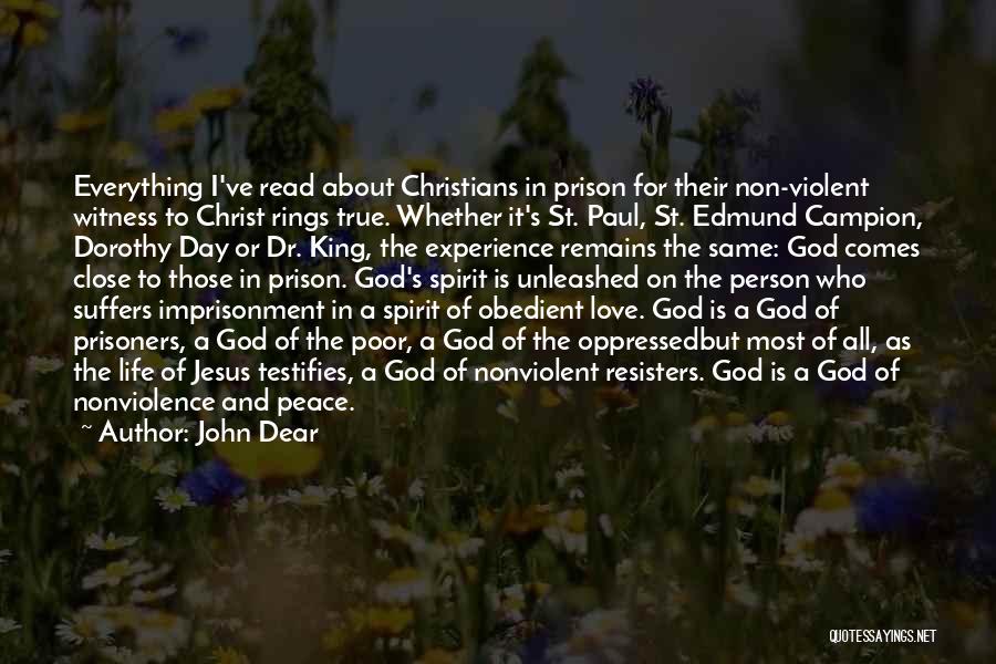 Jesus Peace And Love Quotes By John Dear