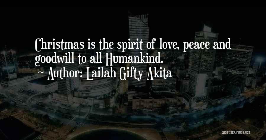 Jesus Peace And Love Quotes By Lailah Gifty Akita