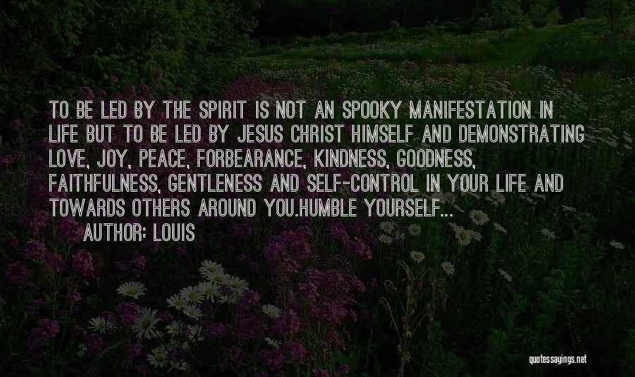 Jesus Peace And Love Quotes By Louis