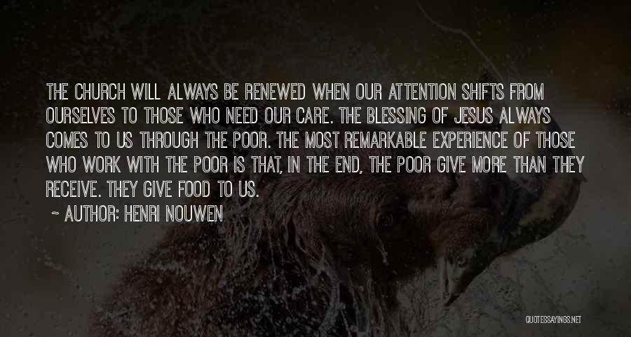 Jesus Poor Quotes By Henri Nouwen