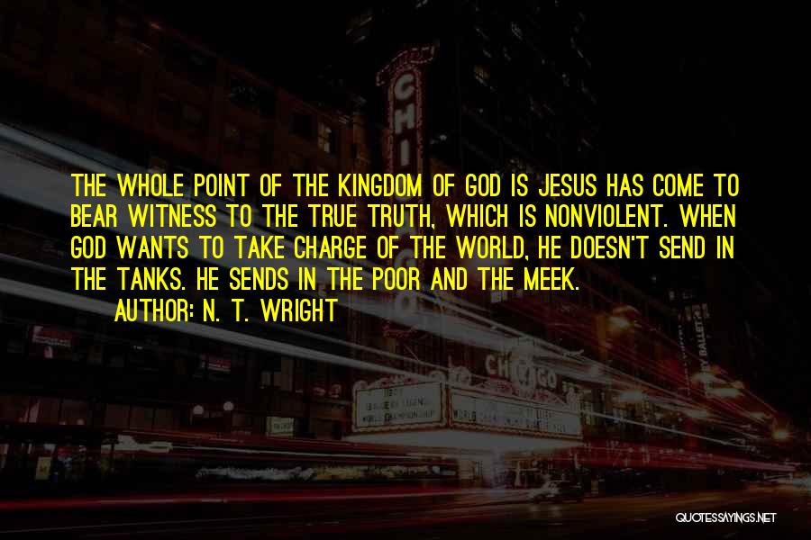 Jesus Poor Quotes By N. T. Wright