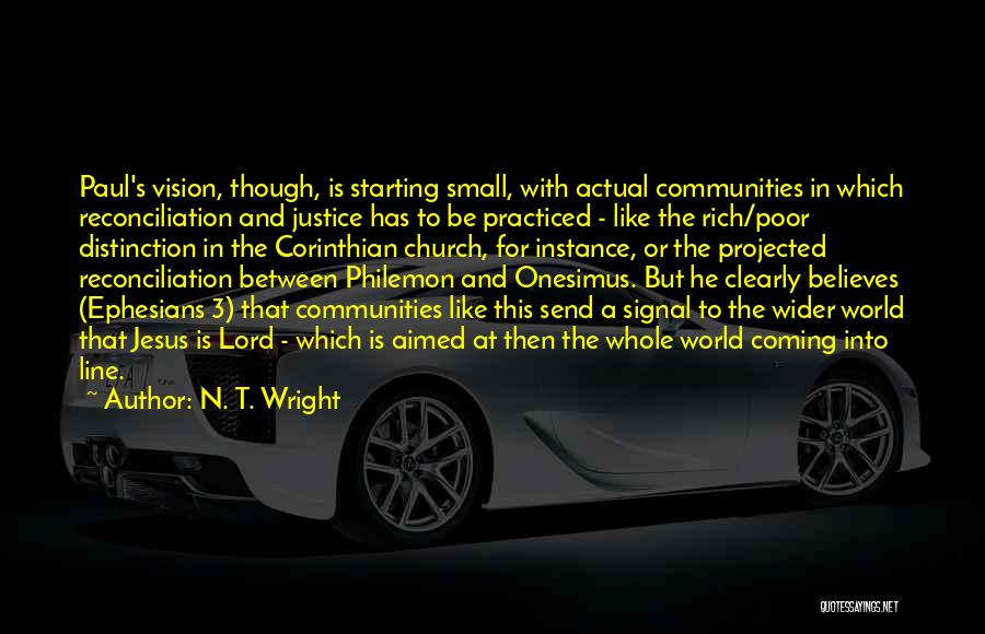 Jesus Poor Quotes By N. T. Wright