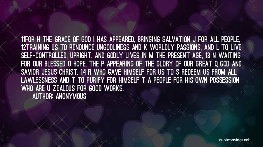Jesus Redeem Quotes By Anonymous