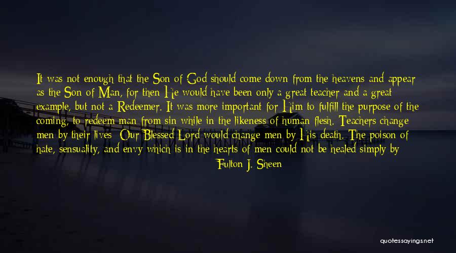 Jesus Redeem Quotes By Fulton J. Sheen Jesus Redeem Quotes By Fulton J. Sheen