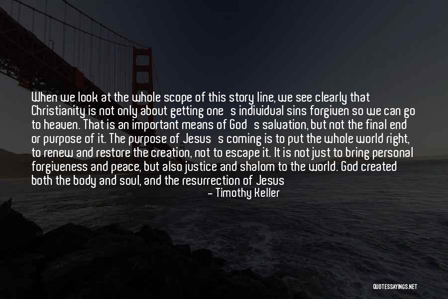 Jesus Redeem Quotes By Timothy Keller