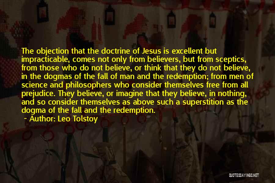 Jesus Redemption Quotes By Leo Tolstoy