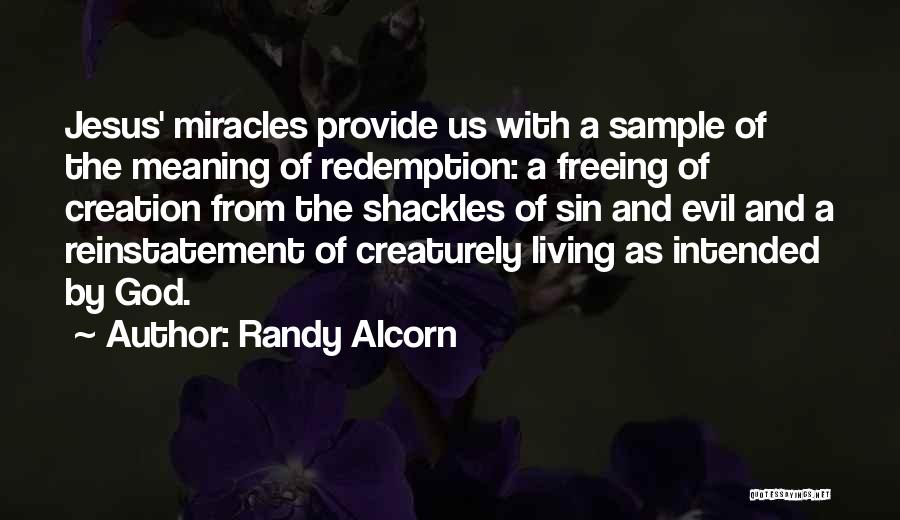 Jesus Redemption Quotes By Randy Alcorn