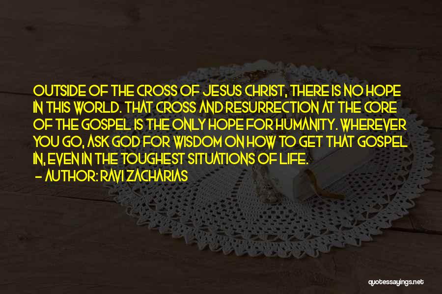 Jesus Resurrection Quotes By Ravi Zacharias
