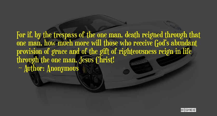 Jesus Righteousness Quotes By Anonymous