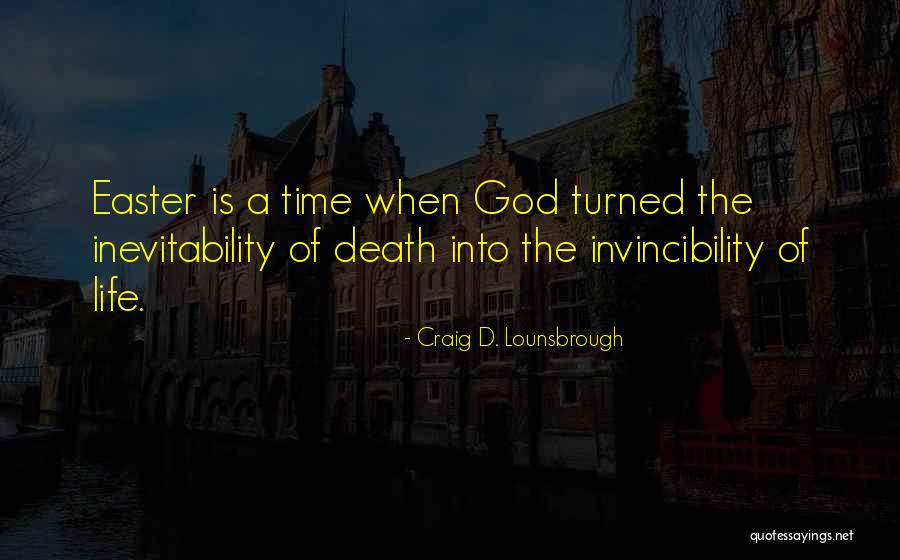 Jesus Sacrifice On The Cross Quotes By Craig D. Lounsbrough