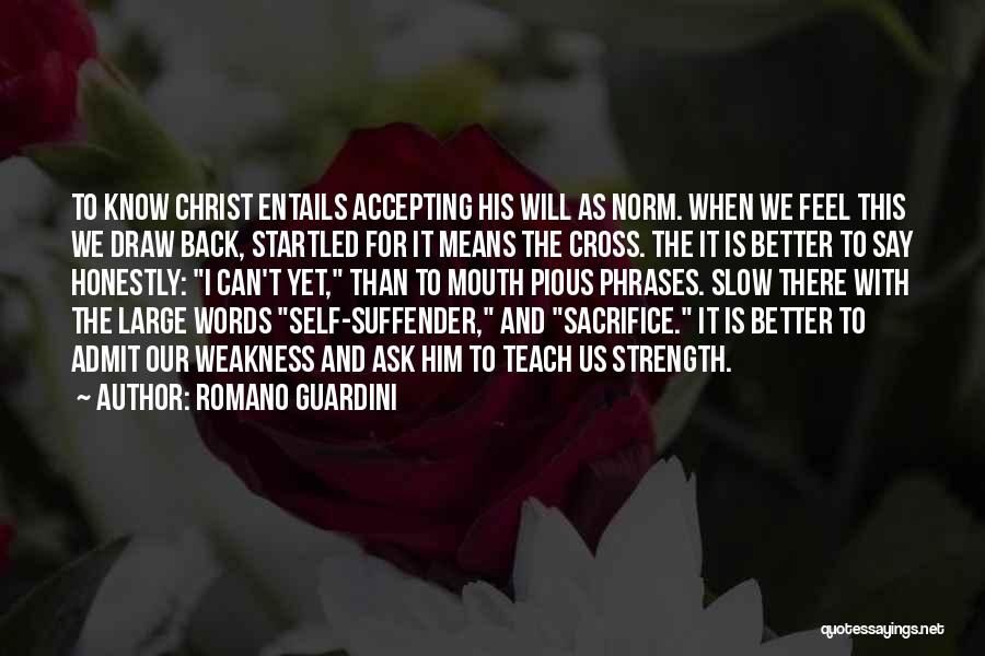 Jesus Sacrifice Quotes By Romano Guardini