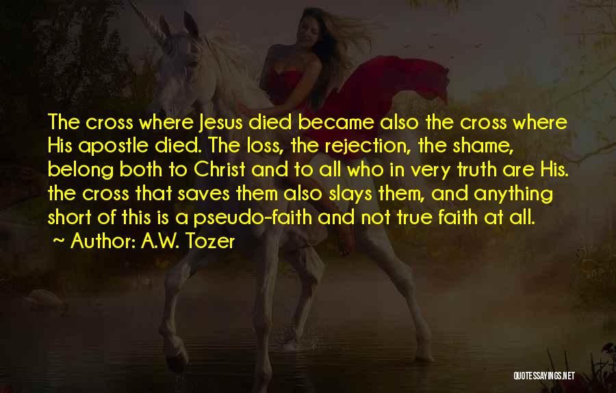 Jesus Saves You Quotes By A.W. Tozer