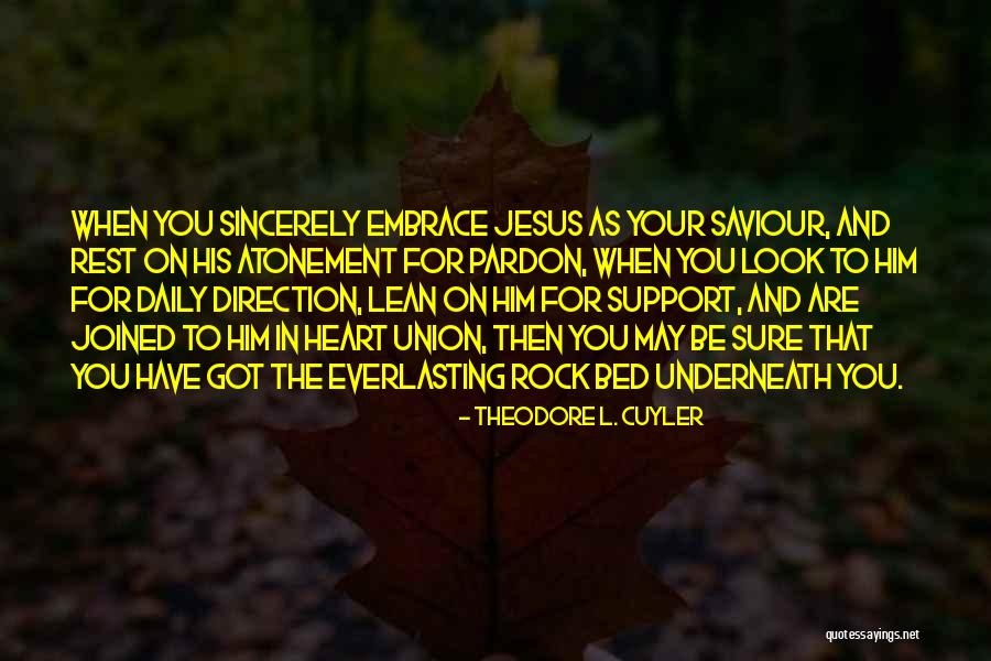 Jesus Saviour Quotes By Theodore L. Cuyler Jesus Saviour Quotes By Theodore L. Cuyler