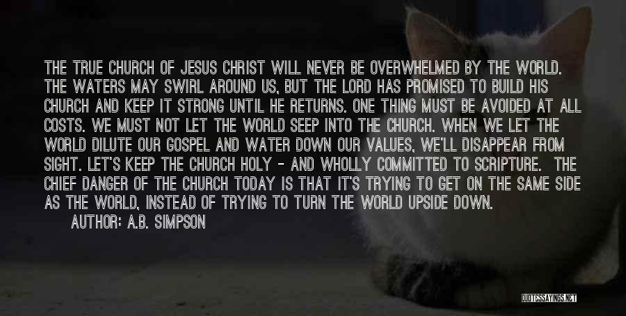 Jesus Strong Quotes By A.B. Simpson