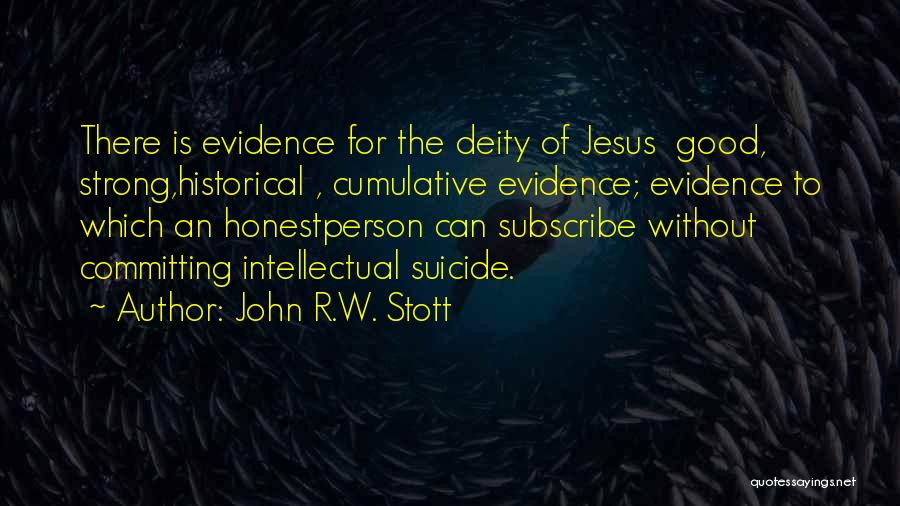 Jesus Strong Quotes By John R.W. Stott