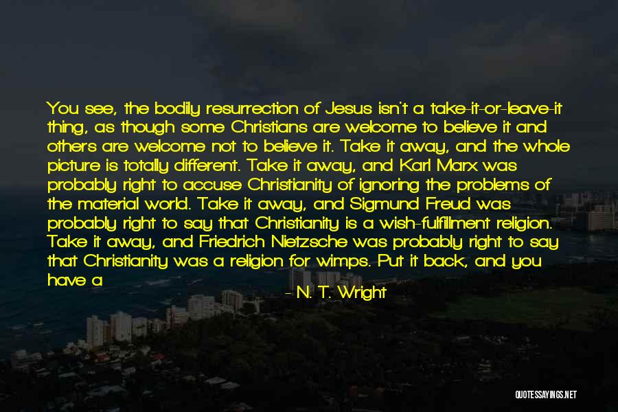 Jesus With Picture Quotes By N. T. Wright