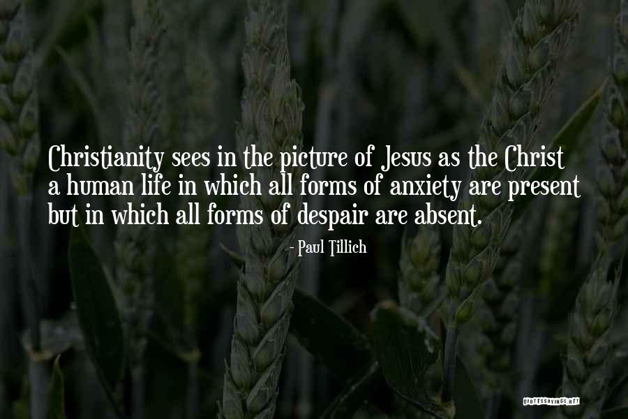 Jesus With Picture Quotes By Paul Tillich