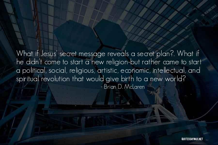 Jesus's Birth Quotes By Brian D. McLaren