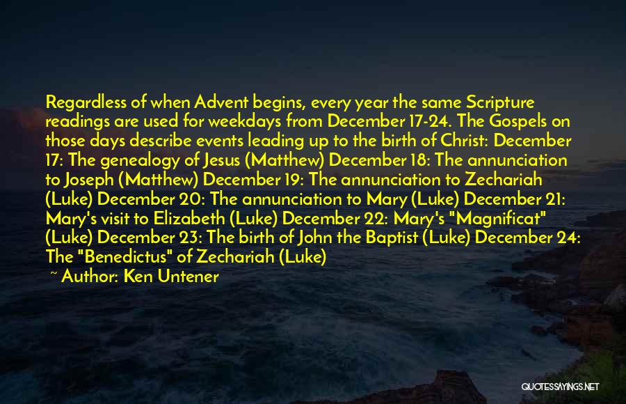 Jesus's Birth Quotes By Ken Untener