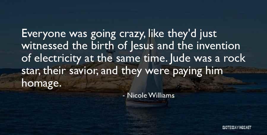 Jesus's Birth Quotes By Nicole Williams