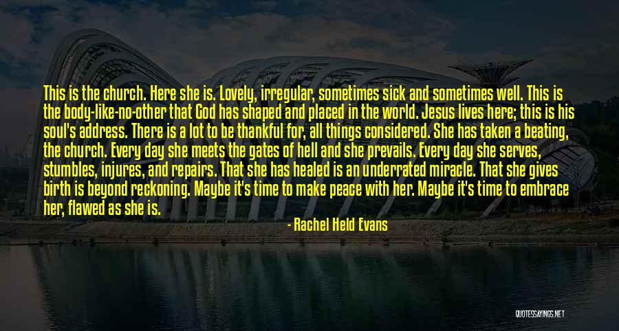 Jesus's Birth Quotes By Rachel Held Evans