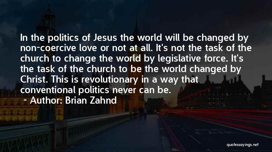 Jesus's Quotes By Brian Zahnd