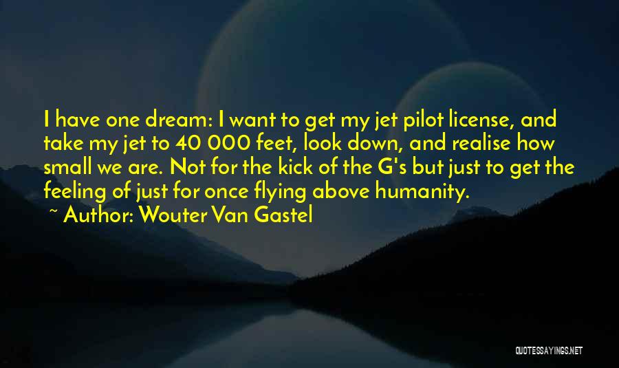 Jet Pilot Quotes By Wouter Van Gastel
