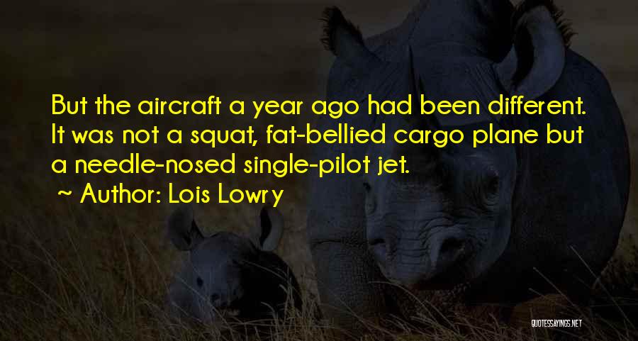 Jet Plane Quotes By Lois Lowry
