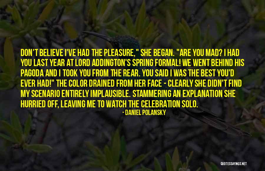 Jeth Jethani Quotes By Daniel Polansky Jeth Jethani Quotes By Daniel Polansky