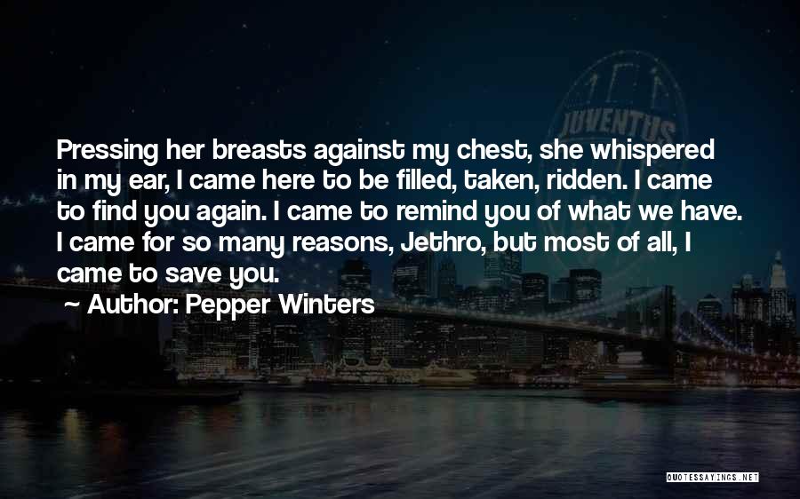 Jethro Quotes By Pepper Winters