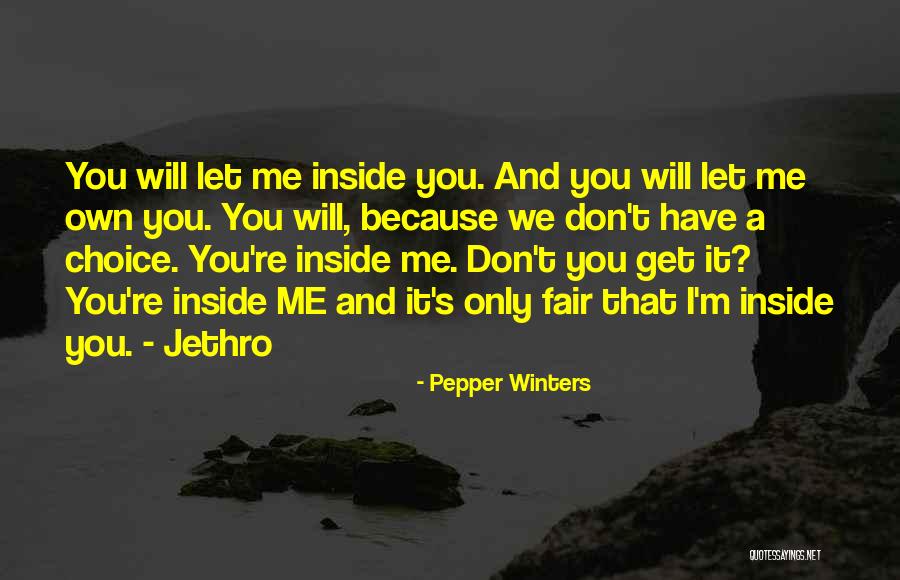 Jethro Quotes By Pepper Winters