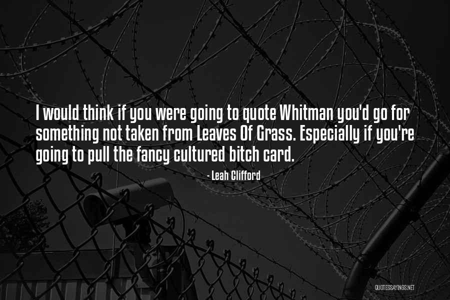 Jeuk Aan Quotes By Leah Clifford Jeuk Aan Quotes By Leah Clifford