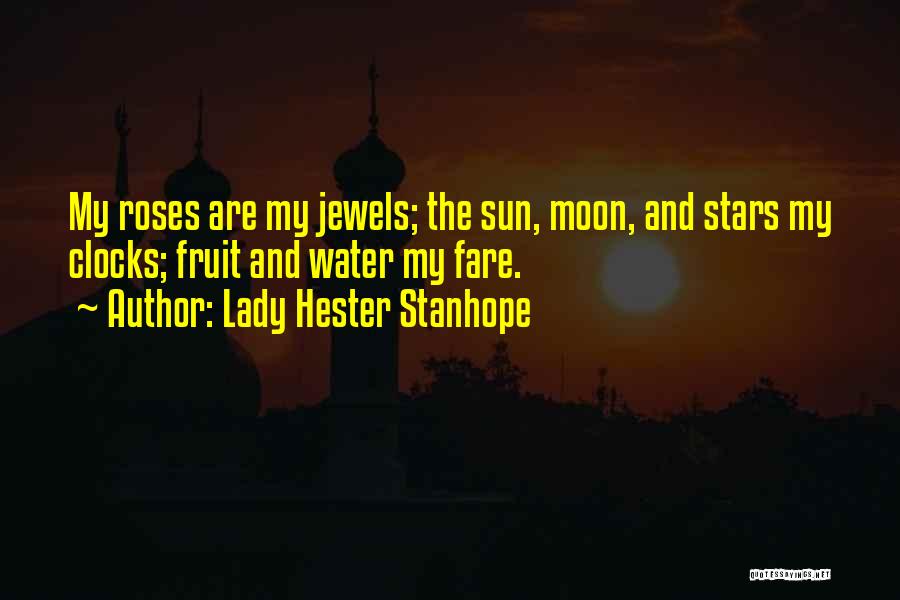 Jewels Nature Quotes By Lady Hester Stanhope