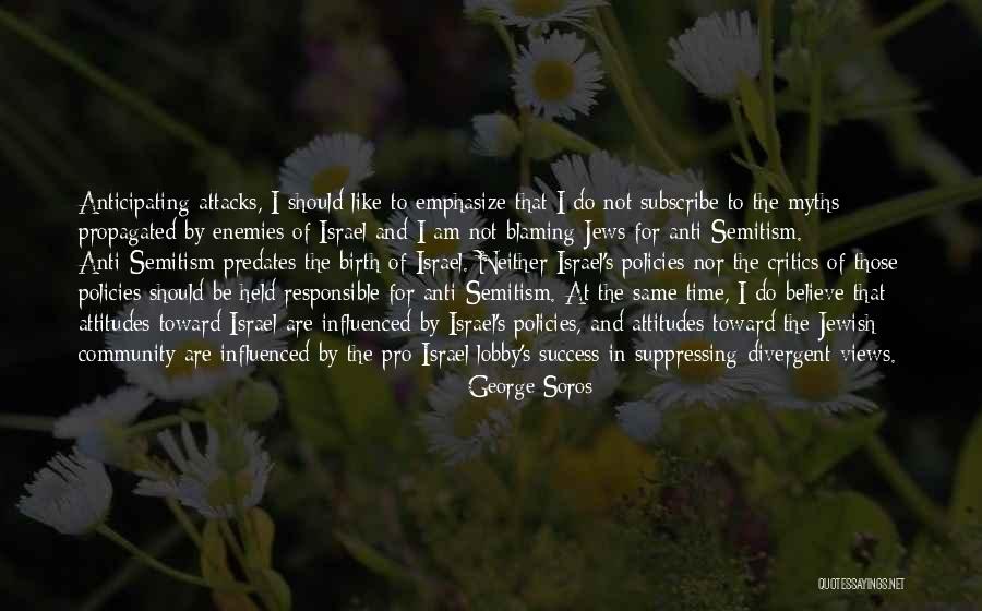Jewish Anti-white Quotes By George Soros Jewish Anti-white Quotes By George Soros