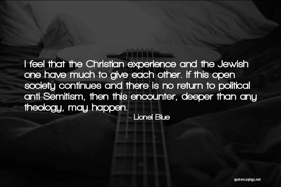Jewish Anti-white Quotes By Lionel Blue Jewish Anti-white Quotes By Lionel Blue