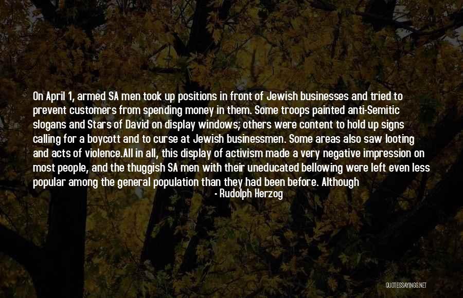 Jewish Anti-white Quotes By Rudolph Herzog Jewish Anti-white Quotes By Rudolph Herzog